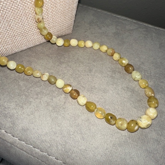 Sonoran yellow opal small nugget necklace by Jay King - Picture 8 of 14